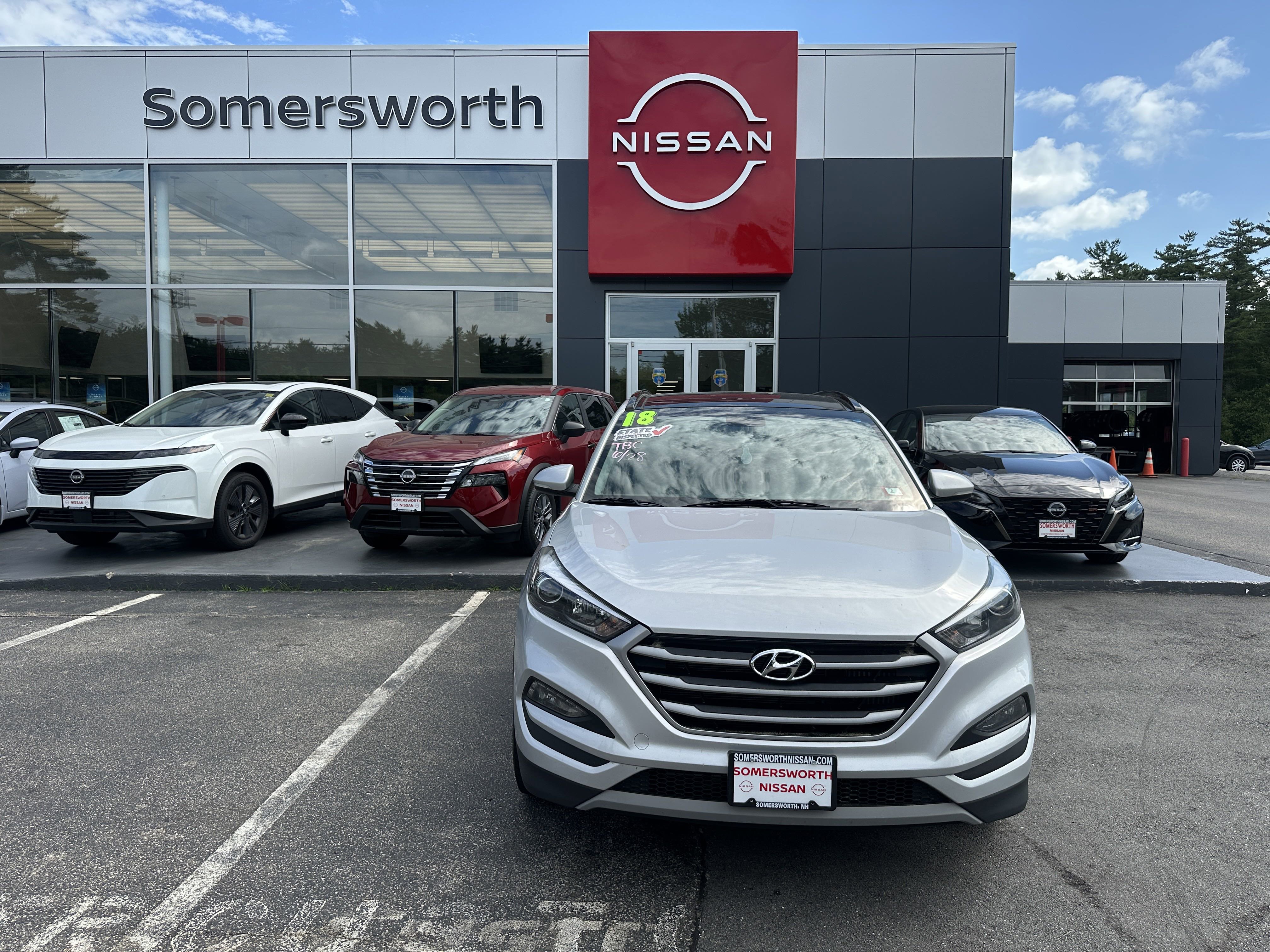 Used 2018 Hyundai Tucson Value with VIN KM8J3CA28JU794331 for sale in Somersworth, NH