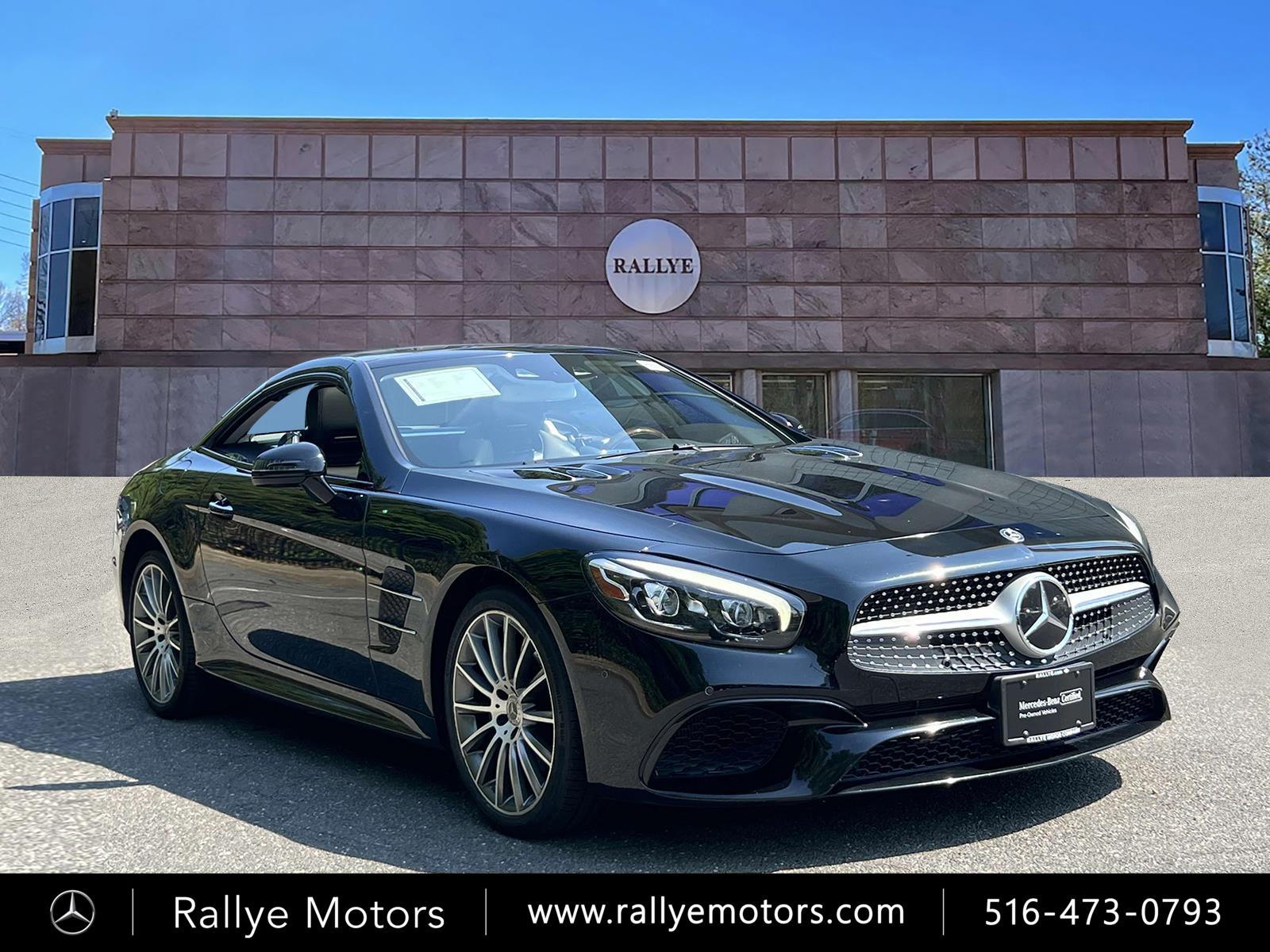 PreOwned 2018 MercedesBenz SLClass SL 550 2D Convertible in Roslyn 