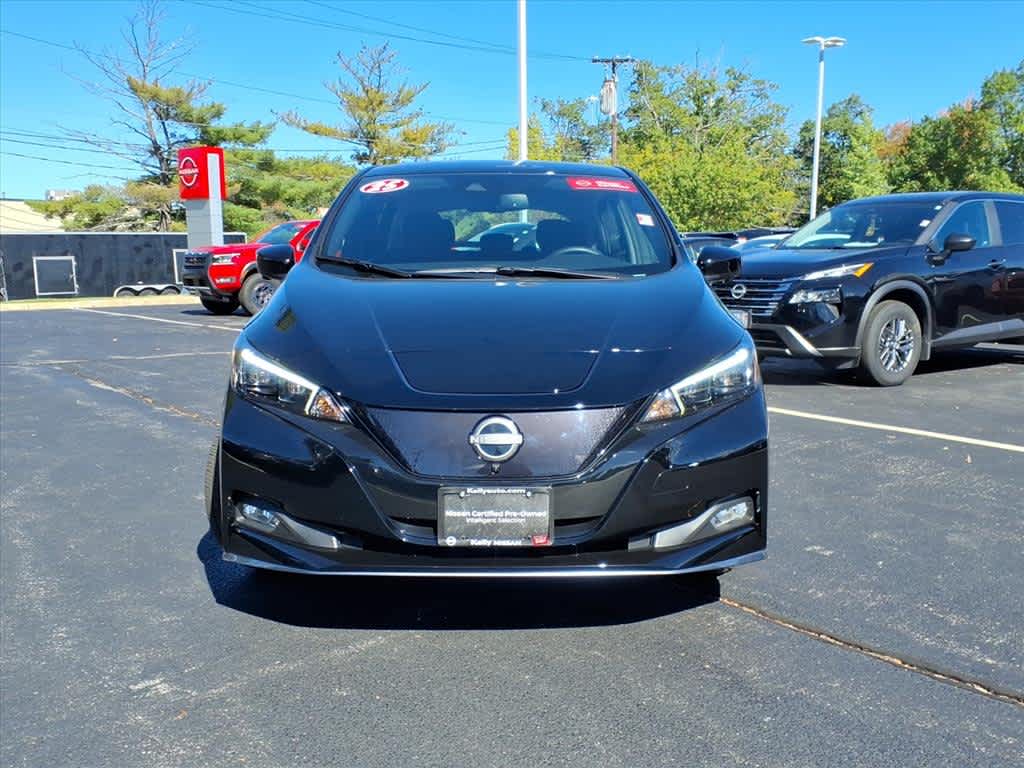 Certified 2025 Nissan Leaf SV PLUS with VIN 1N4CZ1CV2SC558830 for sale in Woburn, MA