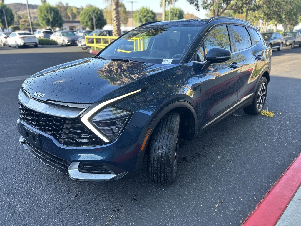 Used 2025 Blue Kia EX image 3