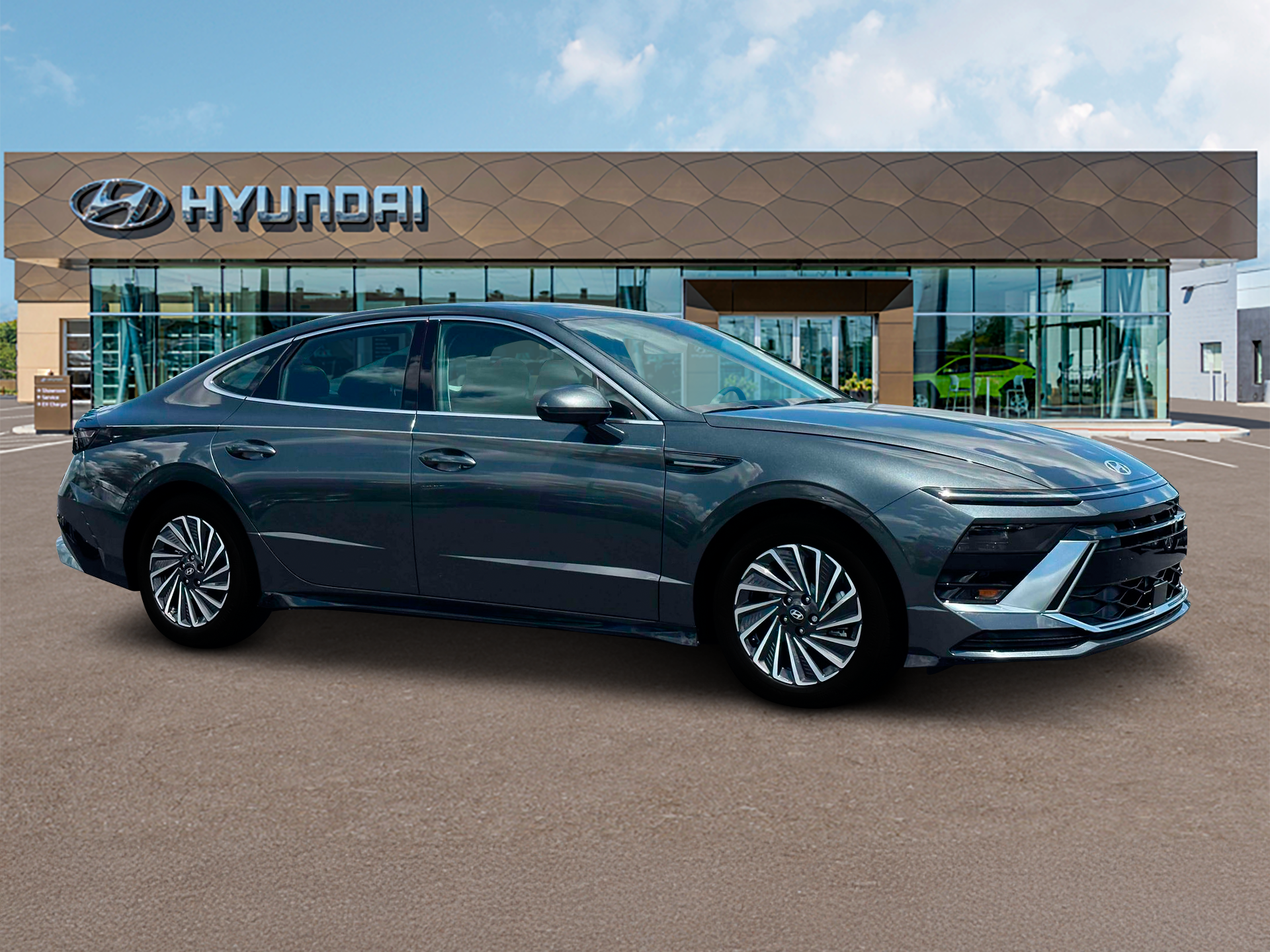 New 2025 Gray Hyundai SEL image 10
