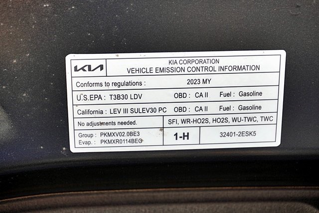Used 2023 Gray Kia EX image 35