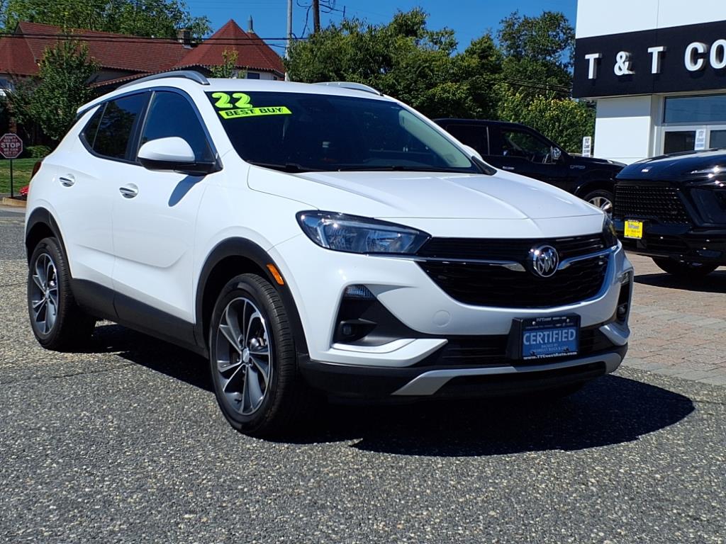 Certified 2022 Buick Encore GX Select with VIN KL4MMDS25NB075181 for sale in Manasquan, NJ
