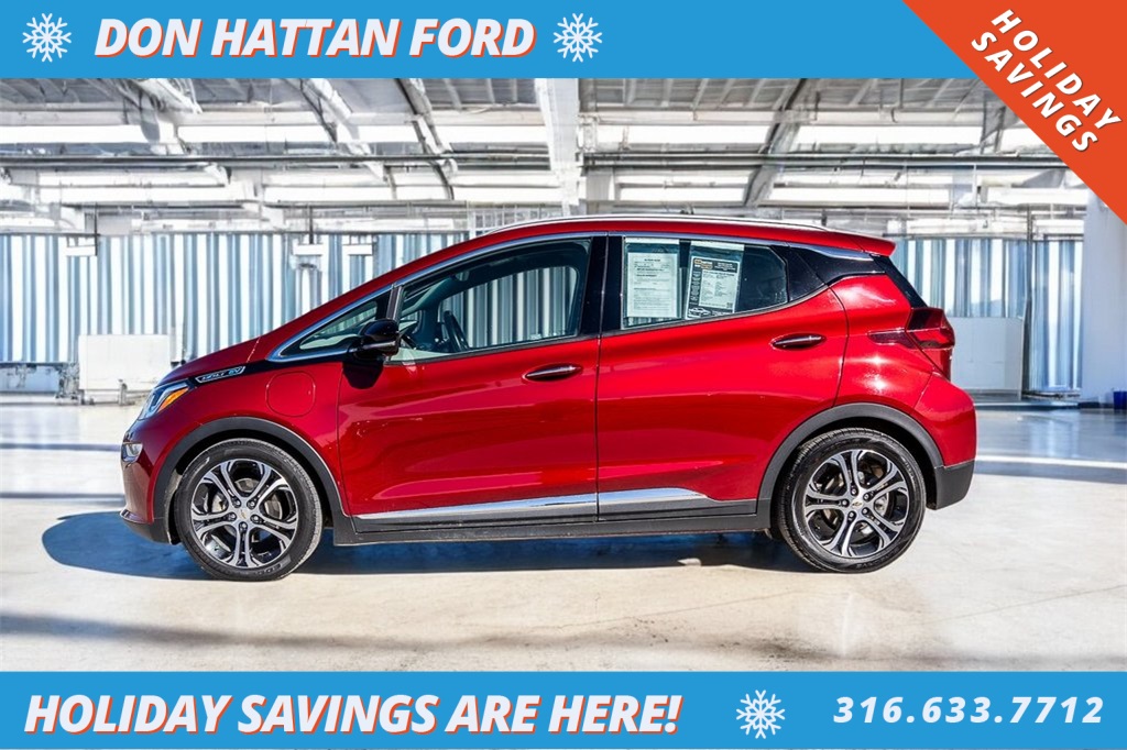 Used 2020 Chevrolet Bolt EV Premier with VIN 1G1FZ6S07L4115572 for sale in Augusta, KS