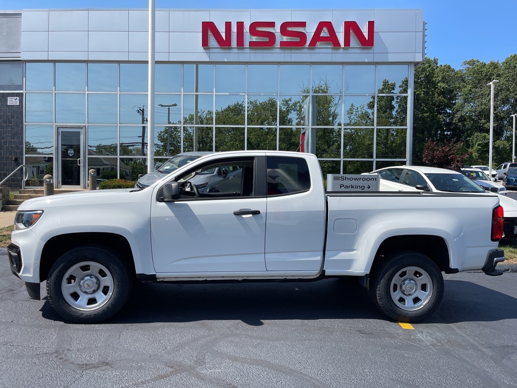 Used 2021 Chevrolet Colorado Work Truck with VIN 1GCHSBEA7M1170138 for sale in Milford, MA