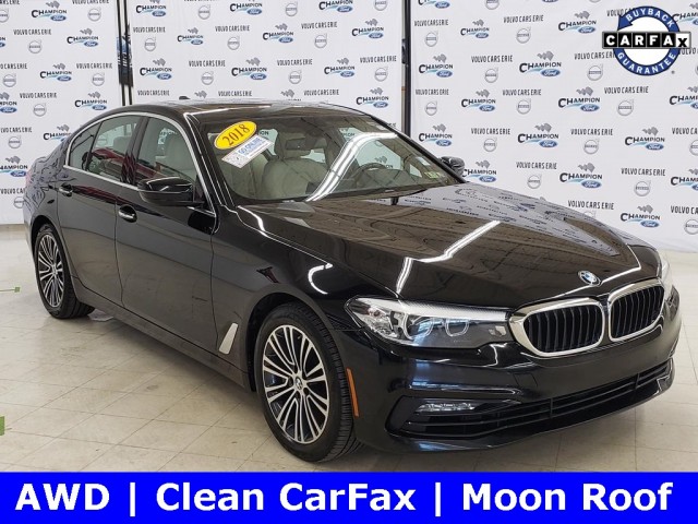 Pre-Owned 2018 BMW 5 Series 530i xDrive 4 Door Sedan in Erie