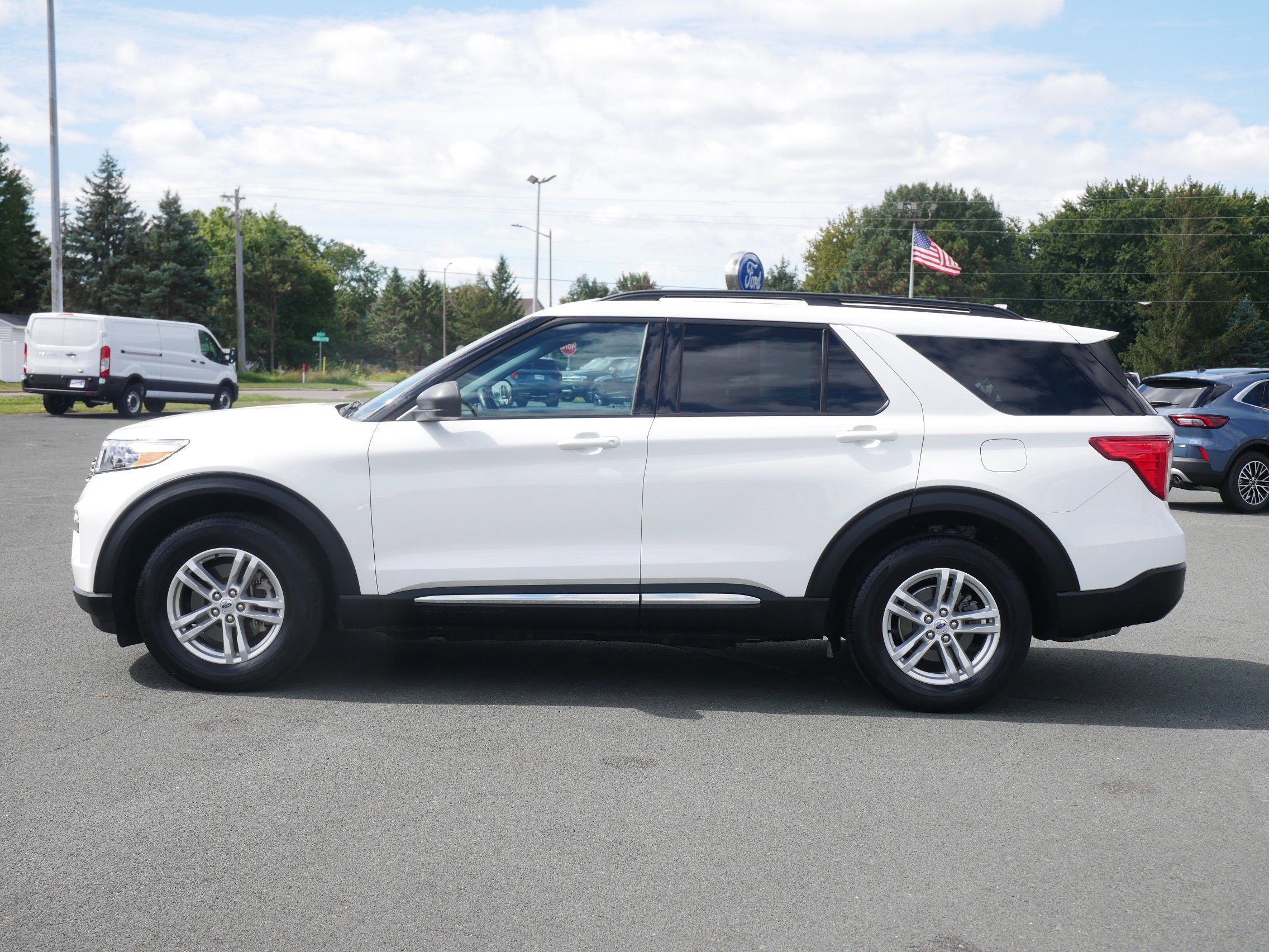 Used 2023 Ford Explorer XLT with VIN 1FMSK8DH0PGA02233 for sale in Hastings, Minnesota