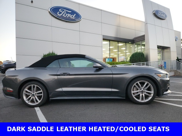 Used 2017 Ford Mustang EcoBoost Premium with VIN 1FATP8UH2H5229954 for sale in Branford, CT