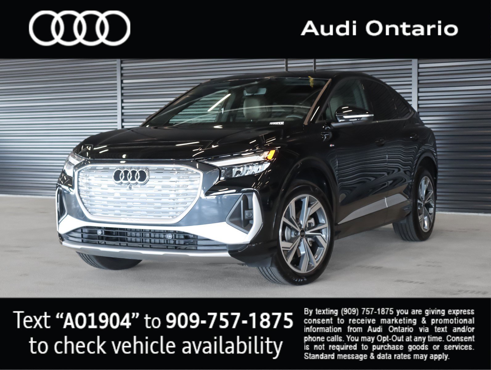 Used 2024 Mythos Black Metallic Audi Premium Plus image 1