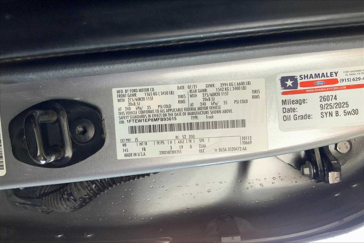 2021 Ford F-150 XLT photo 31