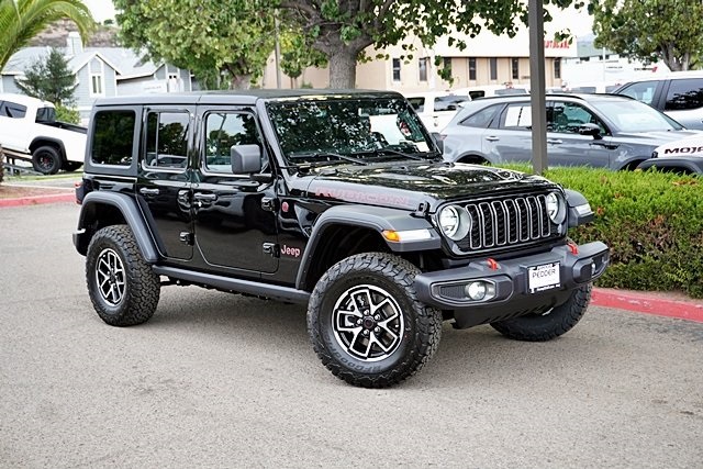 New 2025 Black Clear-Coat Exterior Paint Jeep Rubicon image 3