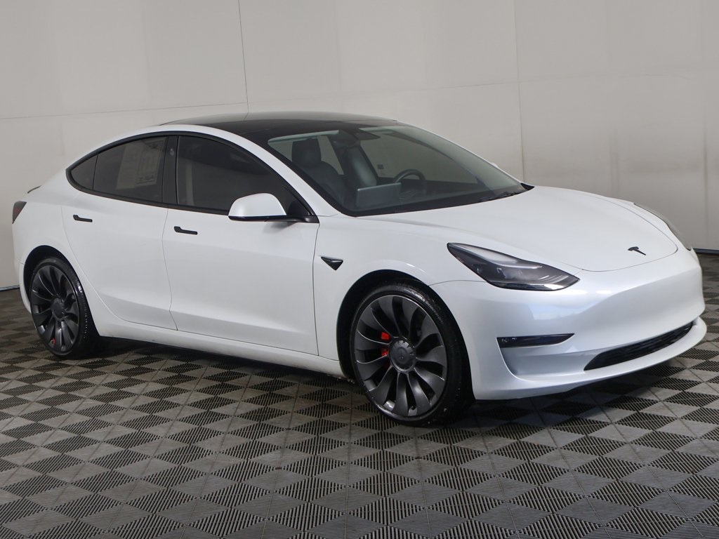 Used 2023 Tesla Model 3 Performance with VIN 5YJ3E1EC6PF461254 for sale in Akron, OH