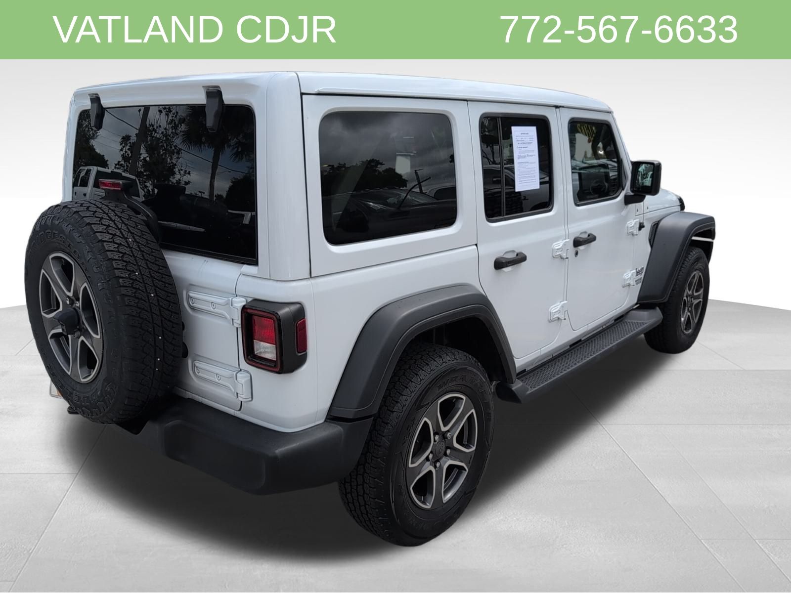 2020 Jeep Wrangler Unlimited Sport S photo 7