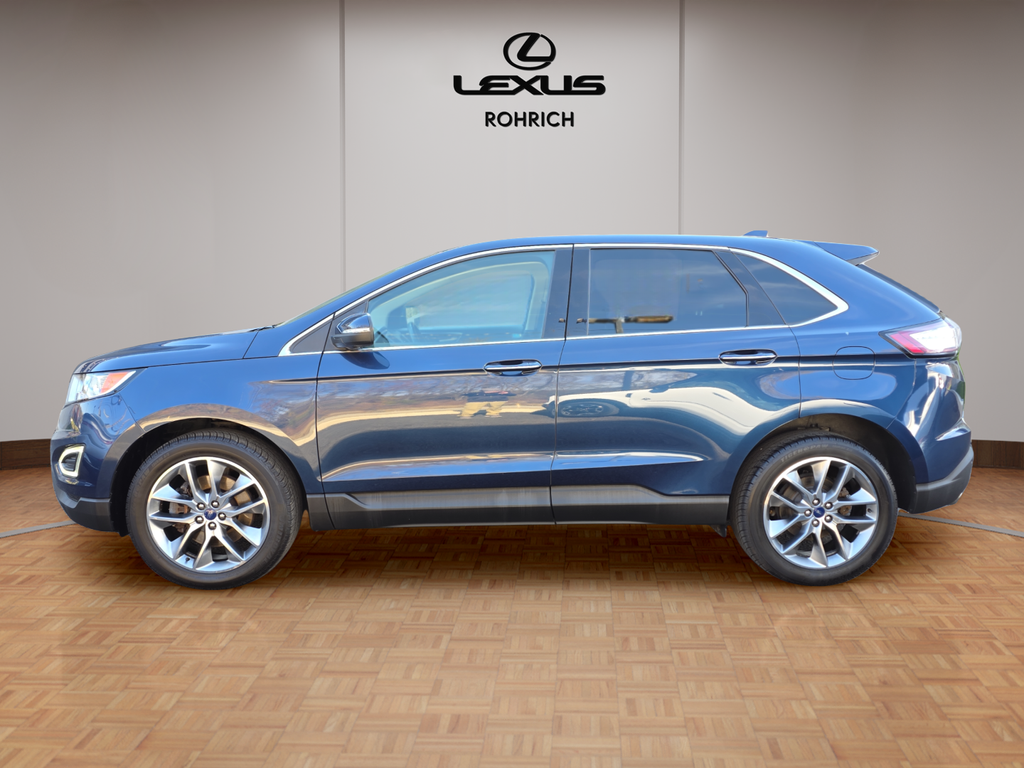 Used 2017 Ford Edge Titanium with VIN 2FMPK4K81HBB09480 for sale in Canonsburg, PA
