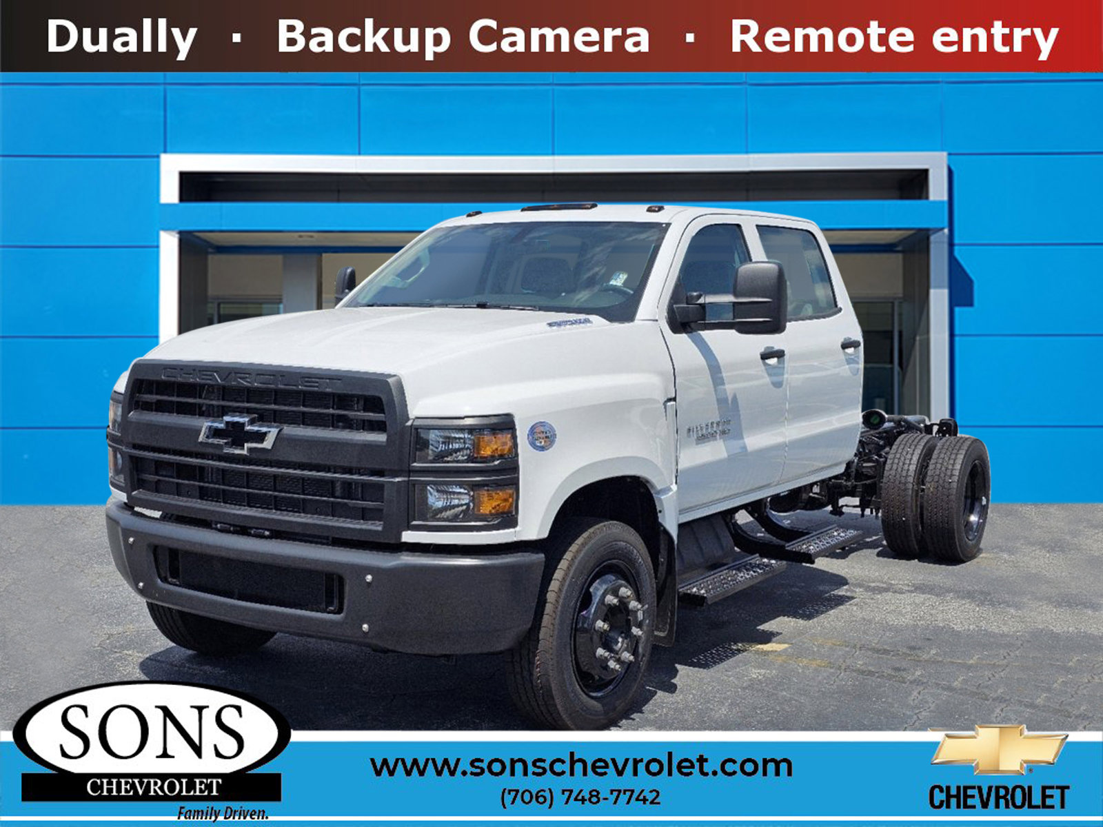 New 2024 Chevrolet Silverado 4500 HD Work Truck Crew Cab in #11127 