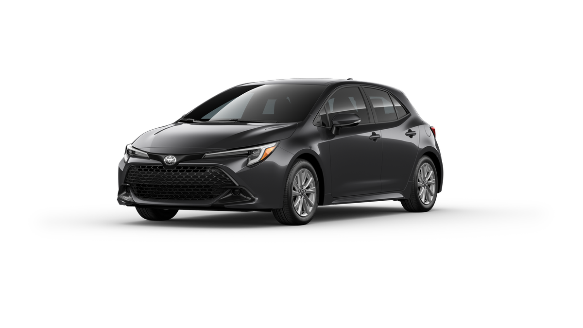 New 2025 Magnetic Gray Metallic Toyota SE image 1