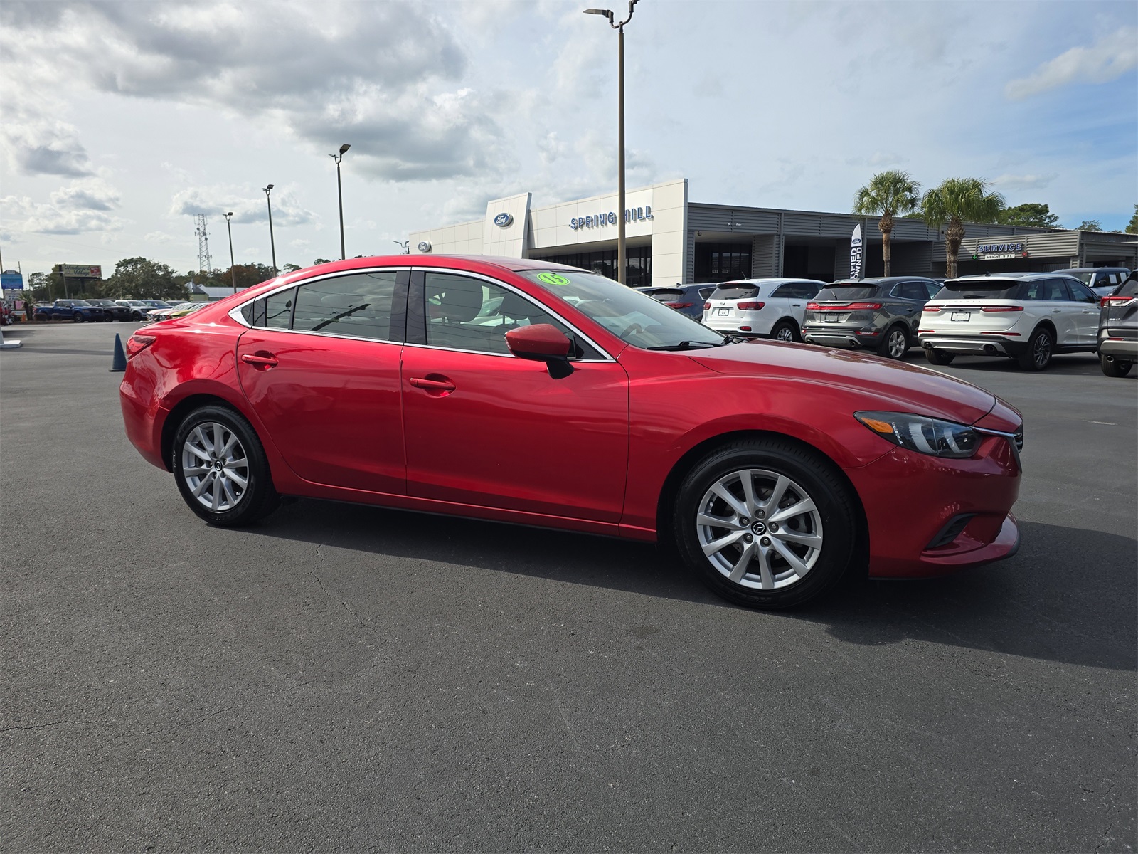 Used 2015 Mazda MAZDA6 i Sport with VIN JM1GJ1U59F1187782 for sale in Spring Hill, FL