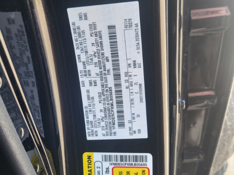 2021 Ford Bronco Black Diamond photo 7