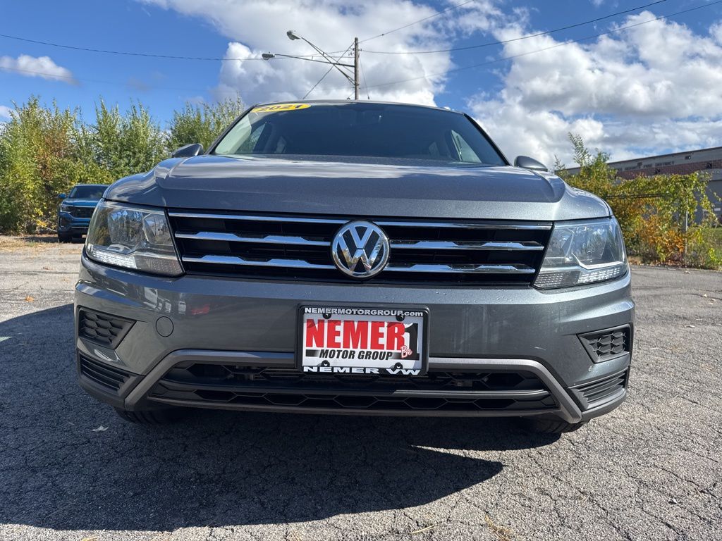 Used 2021 Volkswagen Tiguan SE with VIN 3VV2B7AX8MM134542 for sale in Schenectady, NY