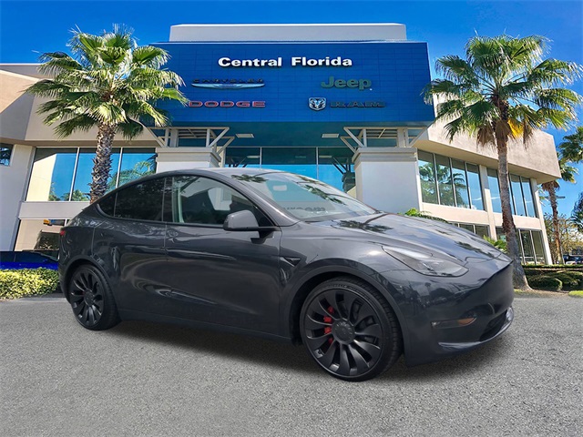 Used 2024 Tesla Model Y Performance with VIN 7SAYGDEF0RF028644 for sale in Orlando, FL