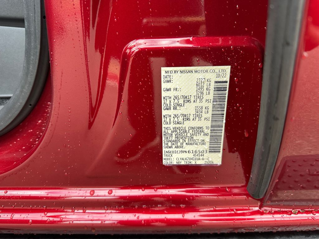 2023 Nissan Frontier PRO-X photo 19
