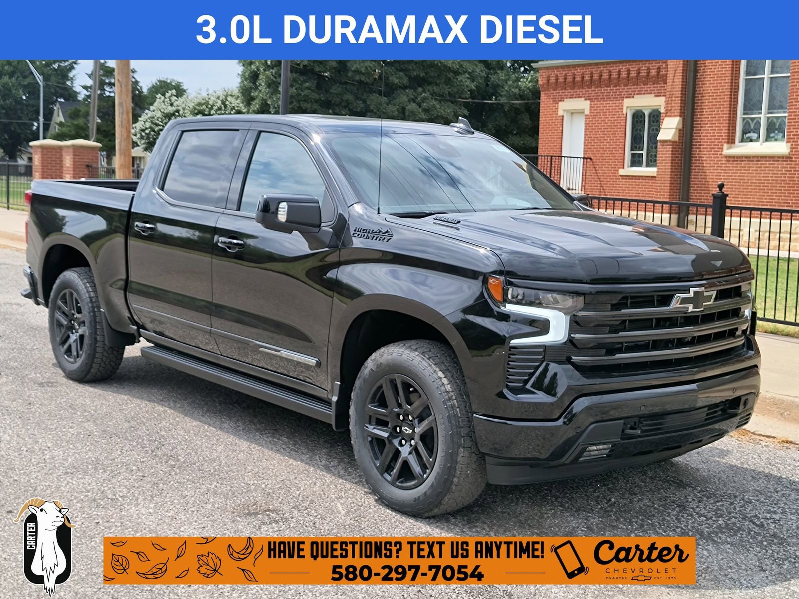 New 2026 Chevrolet Silverado 1500 High Country Crew Cab in Okarche