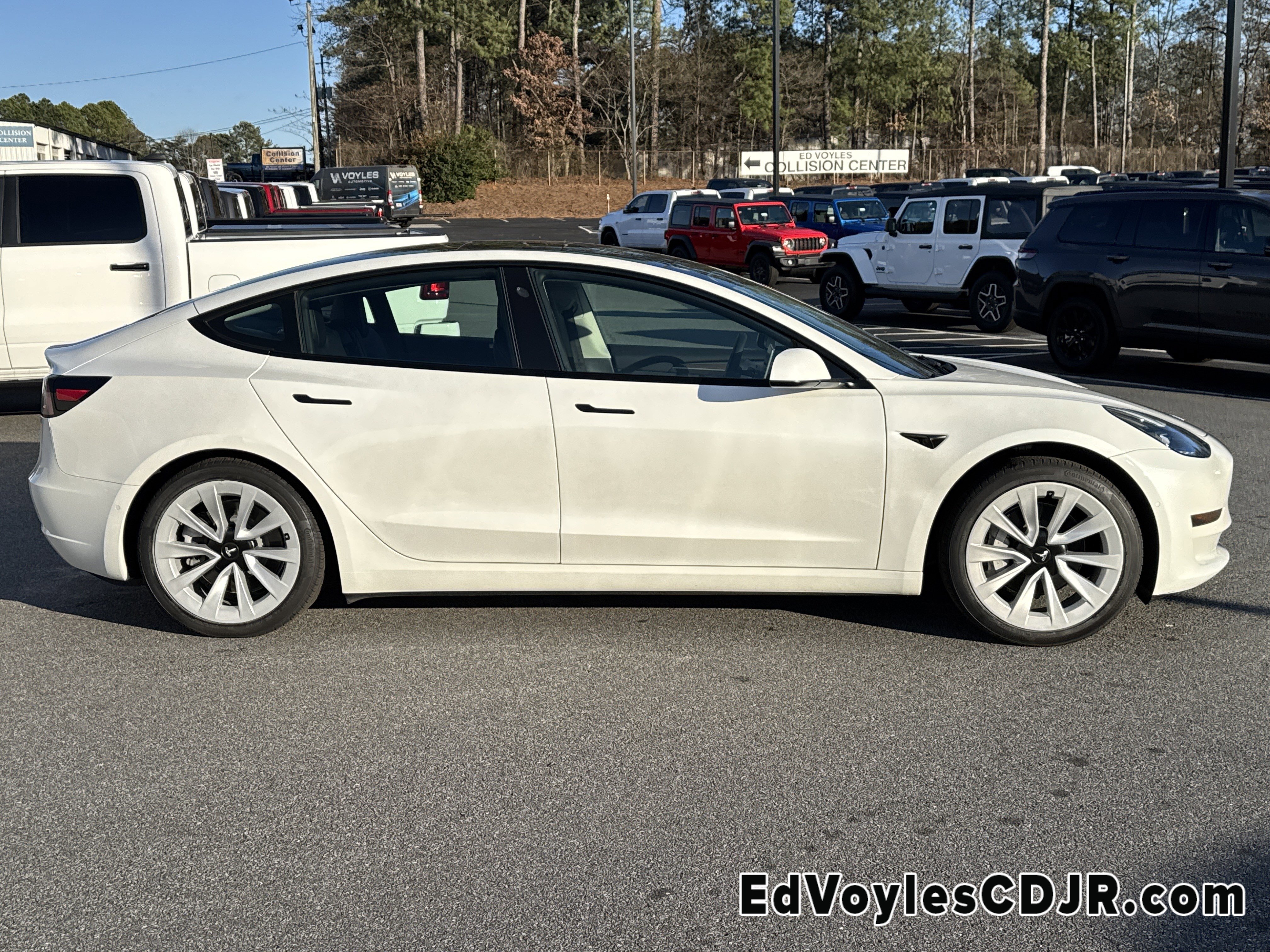 Used 2022 Tesla Model 3 Long Range with VIN 5YJ3E1EB1NF118565 for sale in Marietta, GA