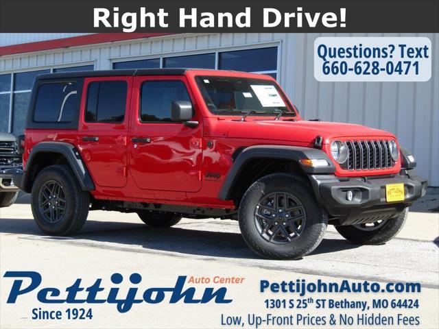 2026 Jeep Wrangler 4-Door Sport RHD's photo