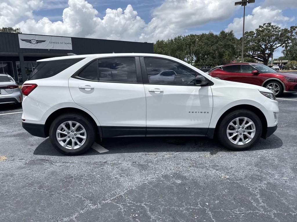 Used 2021 Chevrolet Equinox LS with VIN 3GNAXHEV5MS155684 for sale in Haines City, FL