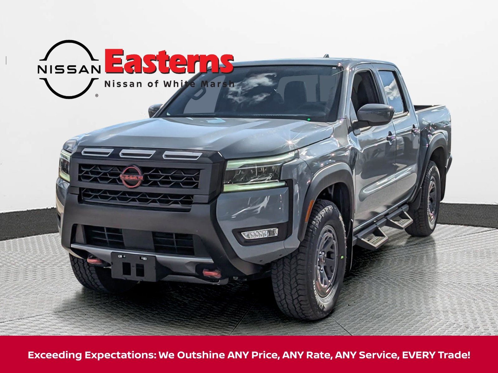 New 2025 Boulder Gray Pearl Nissan Crew Cab PRO-4X® image 1