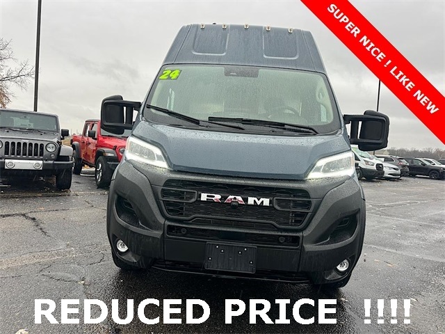Used 2024 RAM ProMaster EV Delivery Van Base with VIN 3C6MRWAZ6RE131422 for sale in New Carlisle, OH