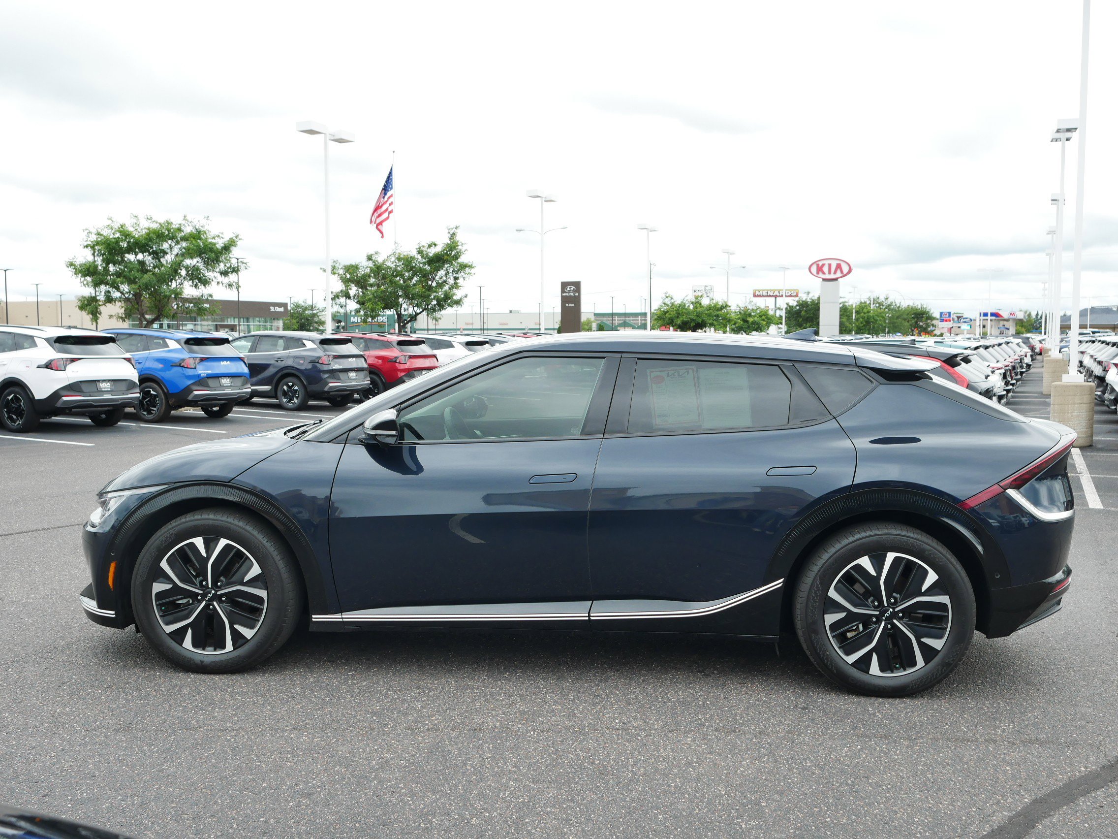 Certified 2023 Kia EV6 Wind with VIN KNDC3DLC7P5101941 for sale in Waite Park, Minnesota