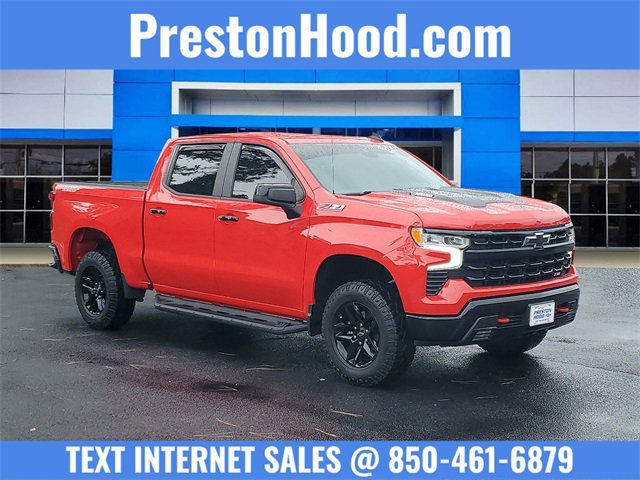 Certified Used 2022 Red Hot Chevrolet LT Trail Boss image 1