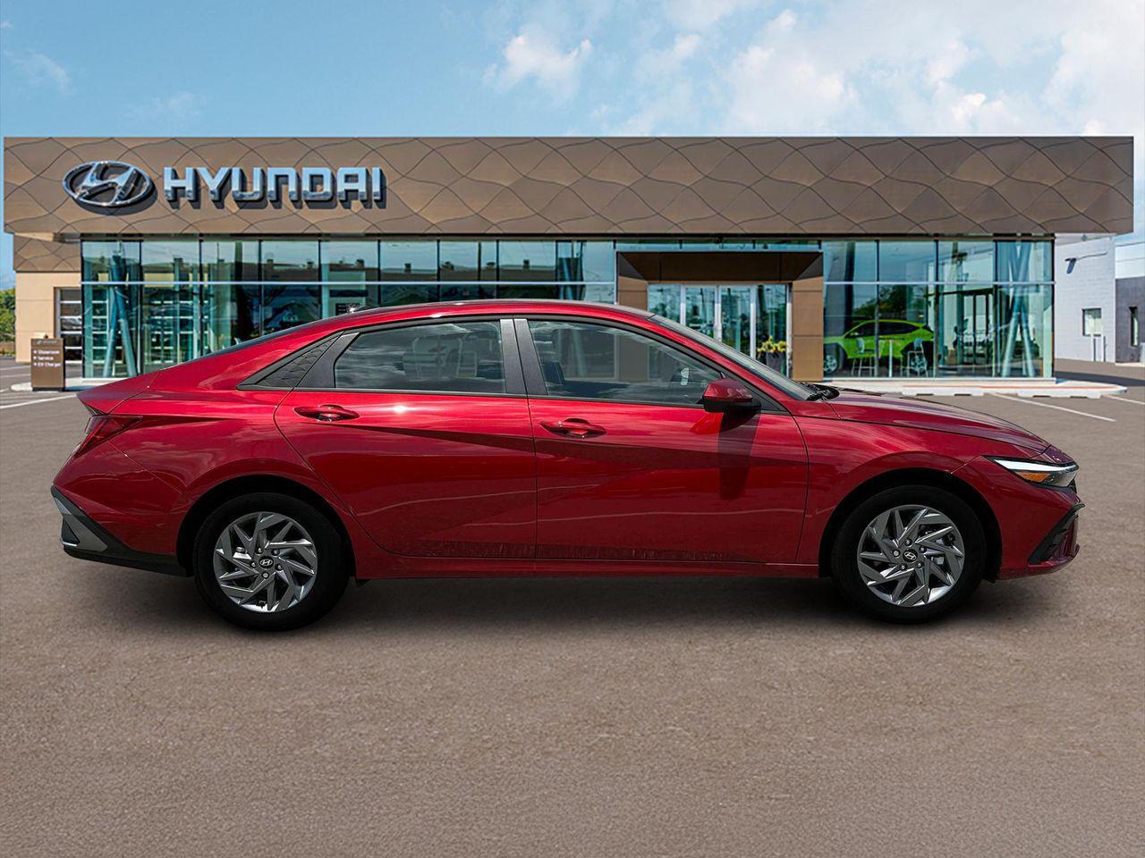 2025 Hyundai Elantra Hybrid Blue photo 9