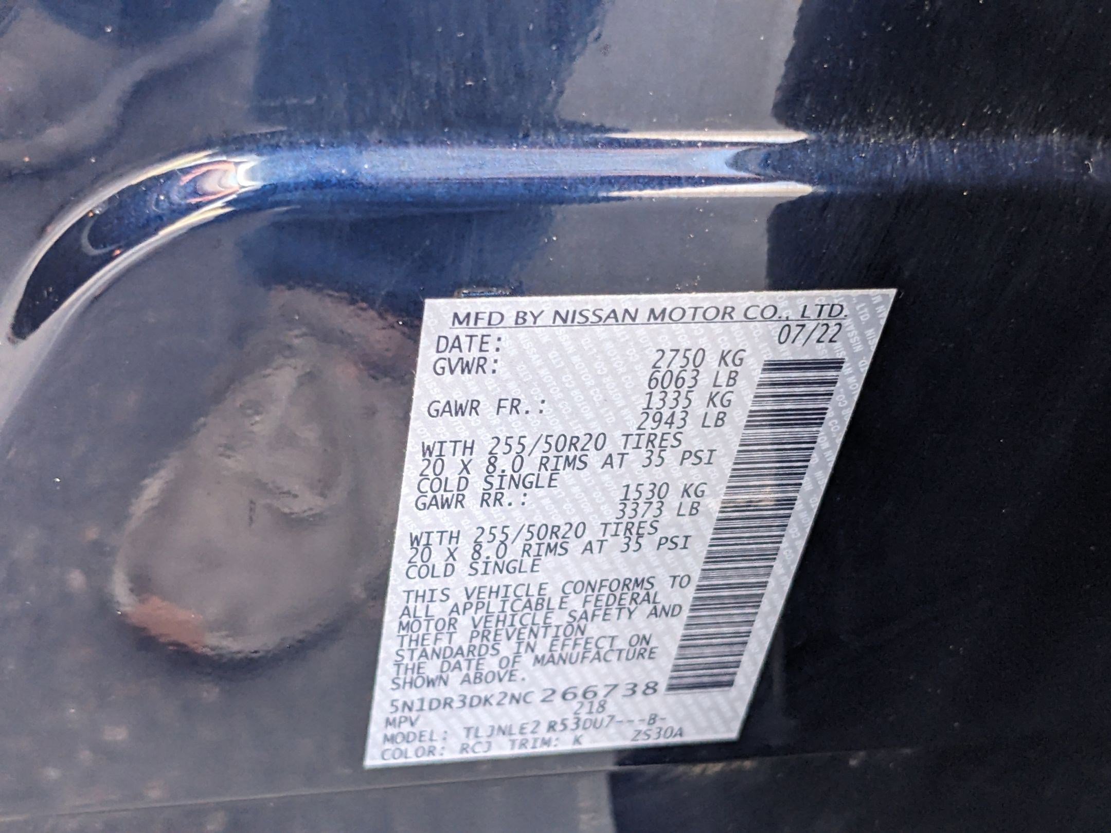 2022 Nissan Pathfinder Platinum photo 17