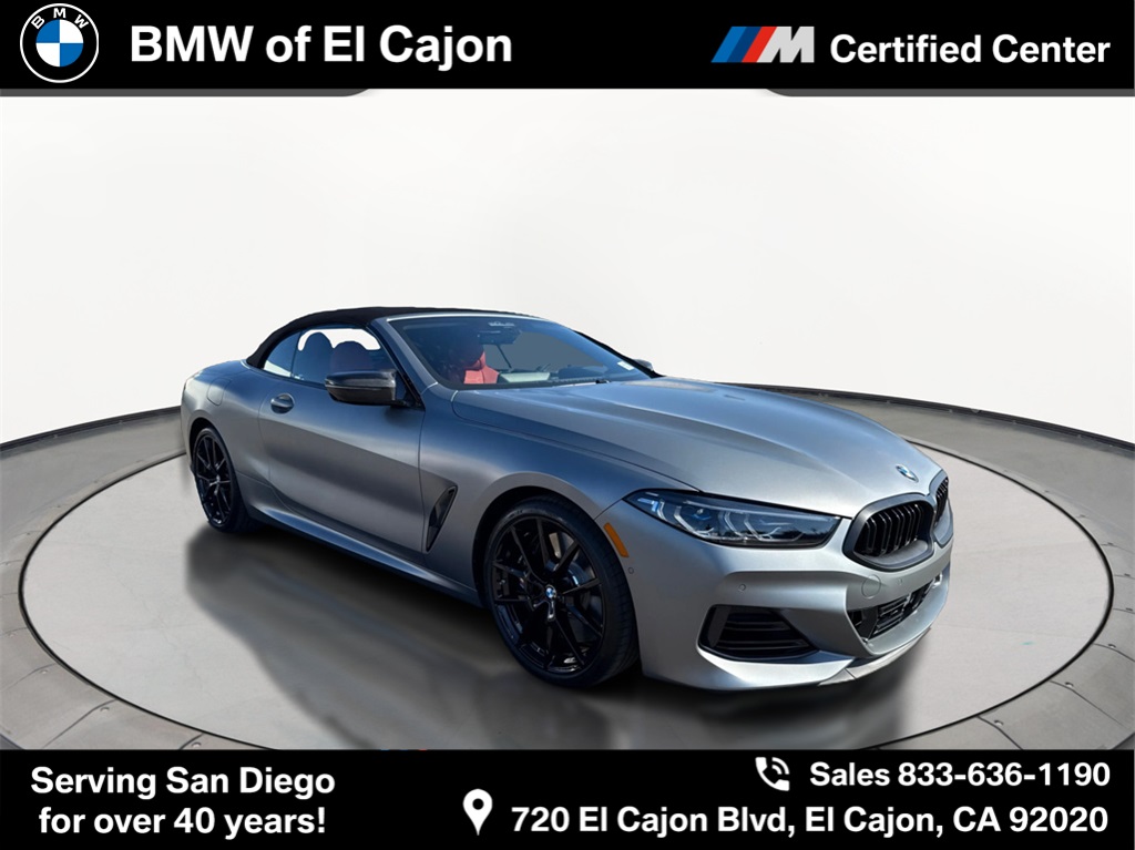 New 2026 Frozen Pure Grey Metallic BMW M850i xDrive image 1