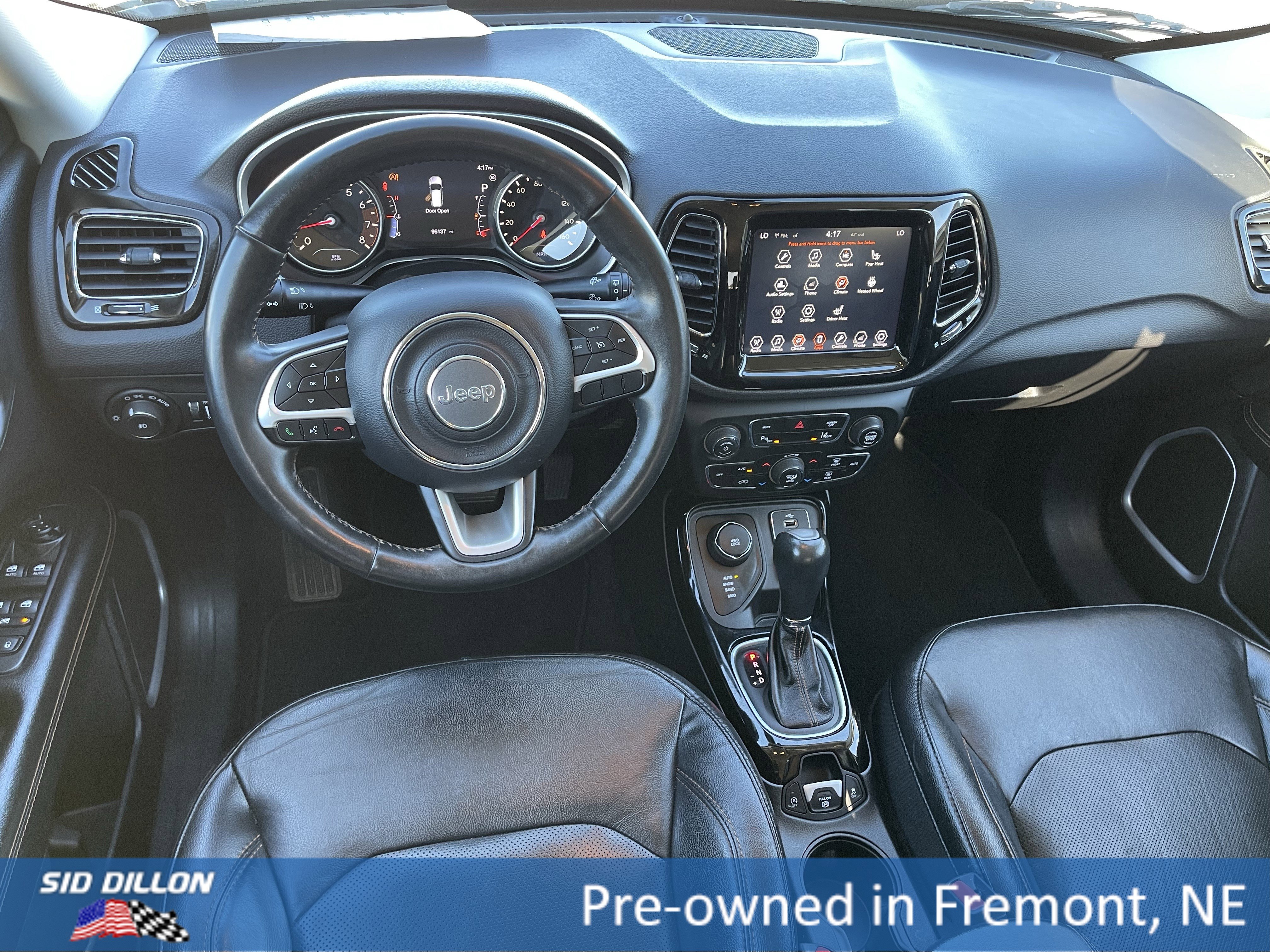 Used 2018 Jeep Compass Limited with VIN 3C4NJDCB5JT340692 for sale in Fremont, NE