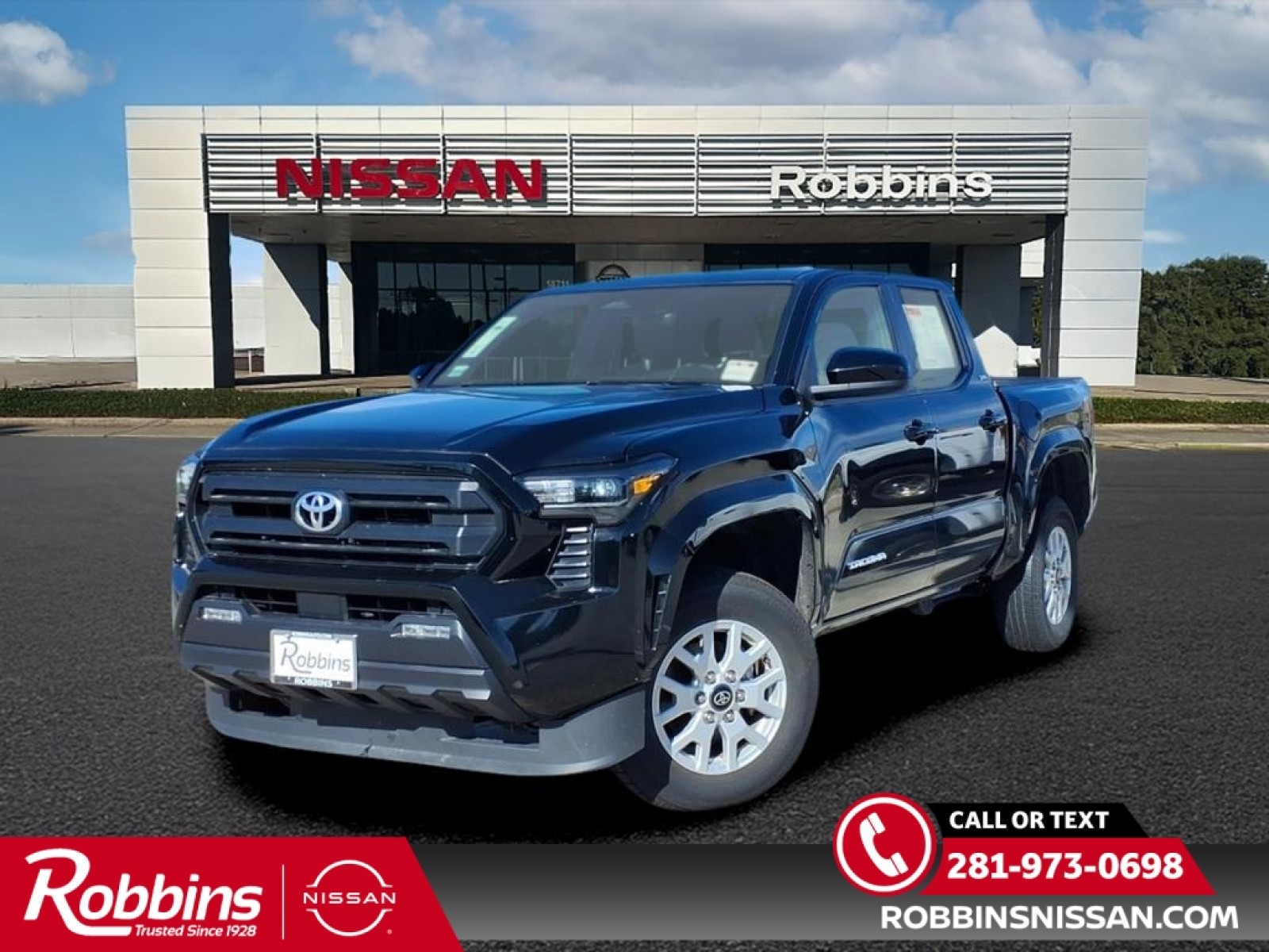 2024 Toyota Tacoma 4WD TRD Off Road Black at Robbins Nissan