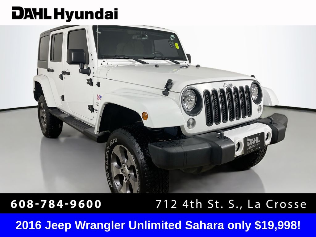 2016 Jeep Wrangler Unlimited Sahara