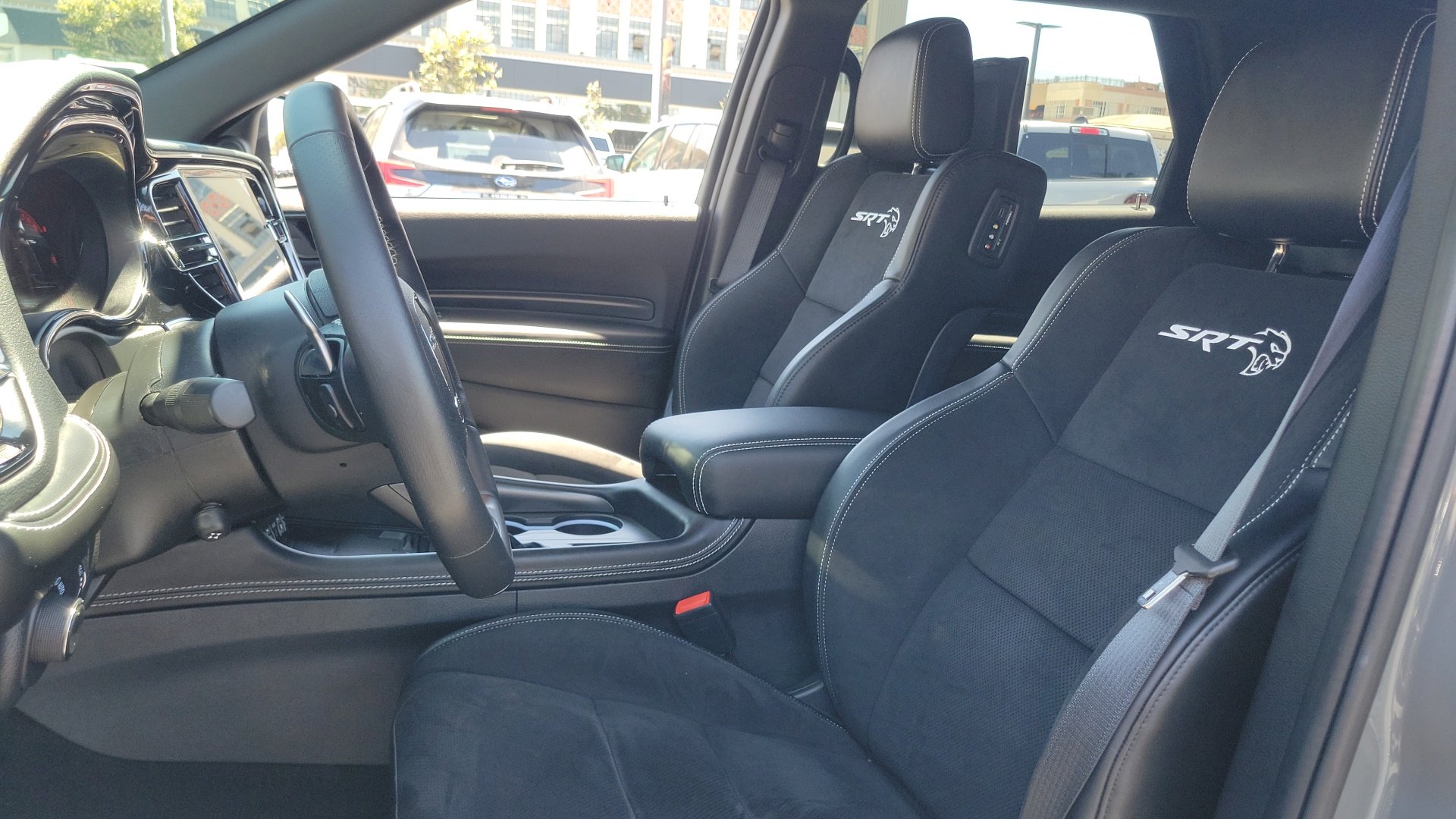 Used 2021 Destroyer Gray Clearcoat Dodge SRT Hellcat image 17