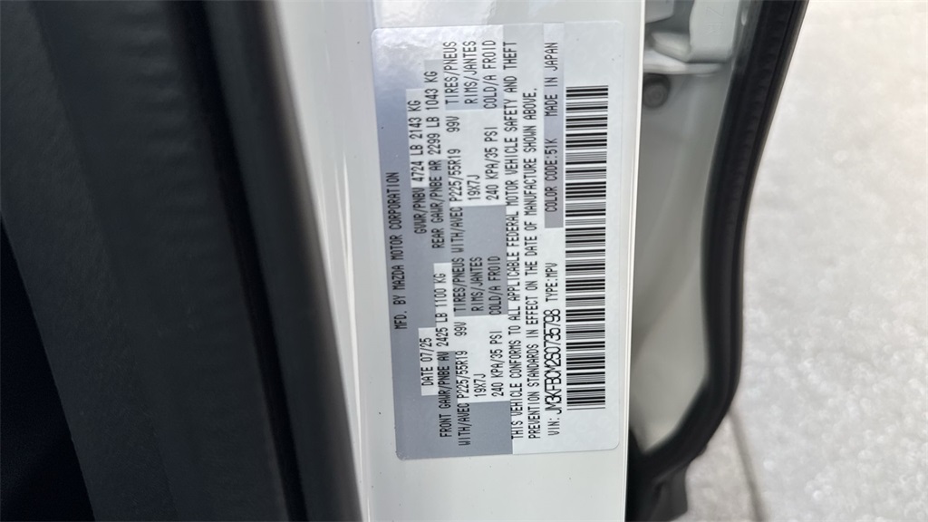 2025 Mazda CX-5 2.5 S Carbon photo 58