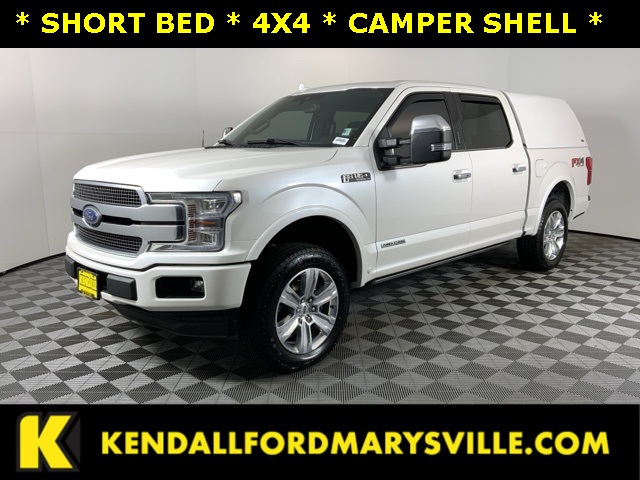 Used 2018 White Ford Platinum image 1