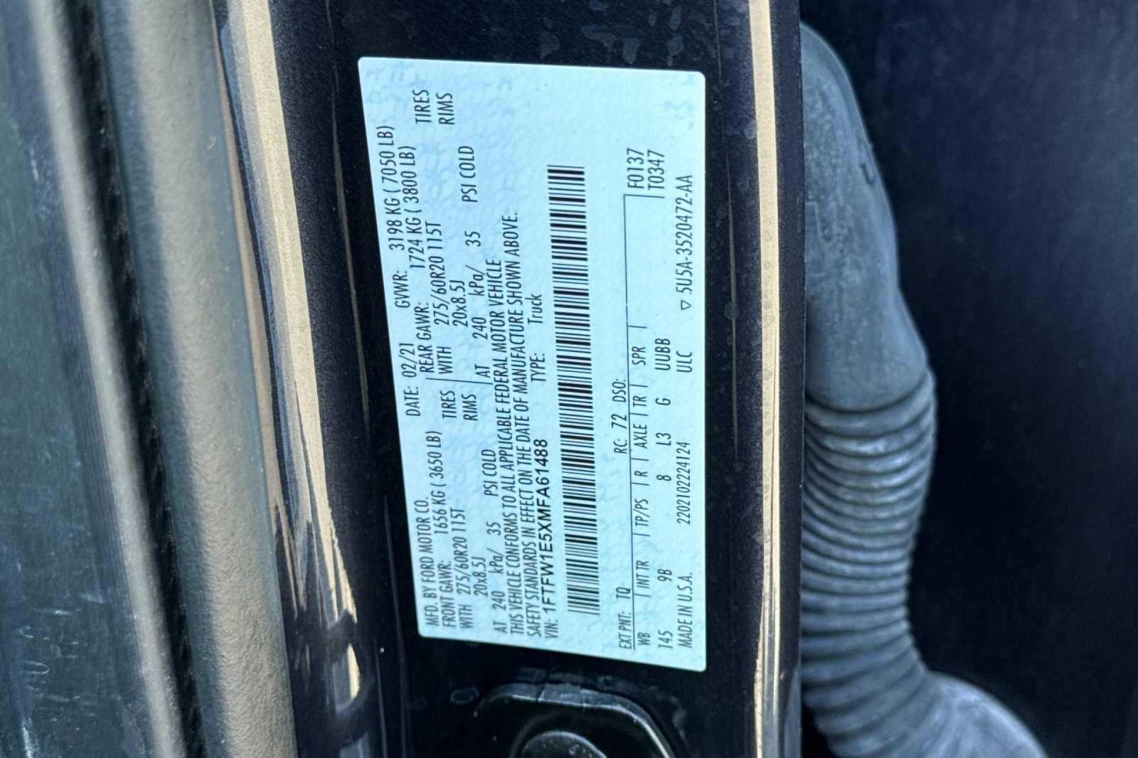 2021 Ford F-150 Platinum photo 26
