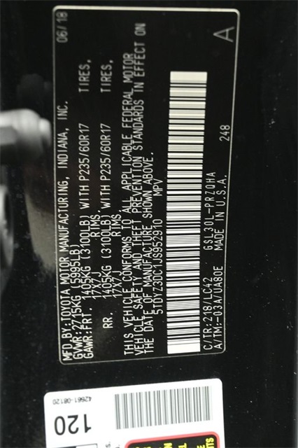 2018 TOYOTA SIENNA - Image 35