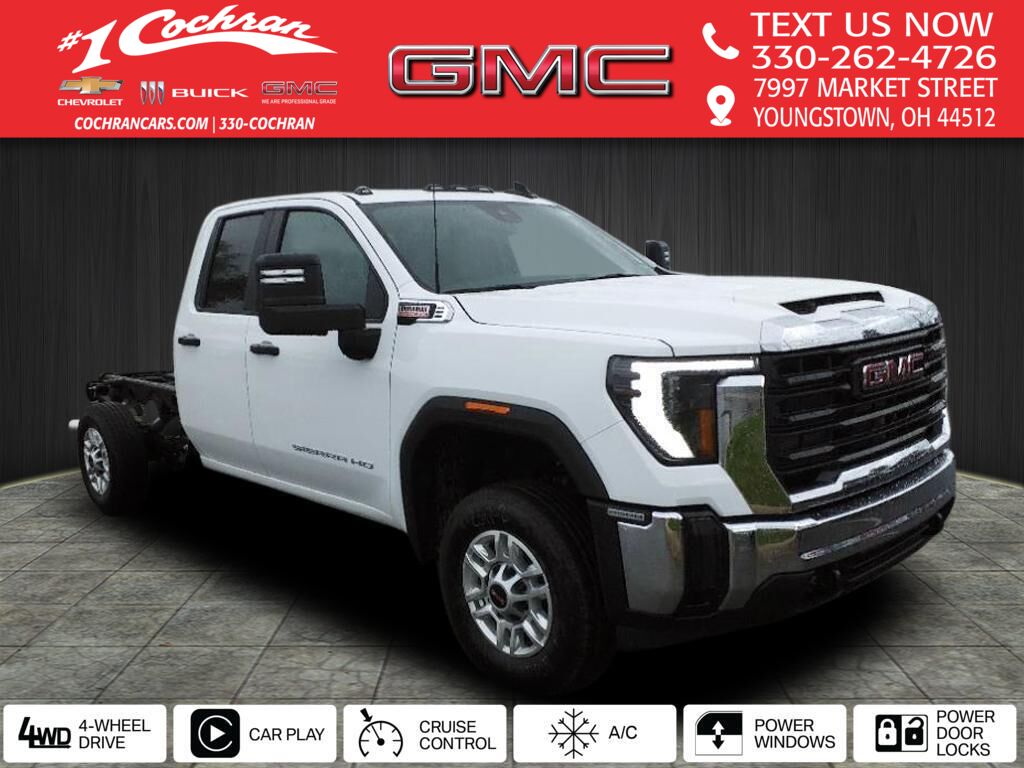 New 2024 GMC Sierra 2500 HD Pro Double Cab in Boardman, OH 1 Cochran