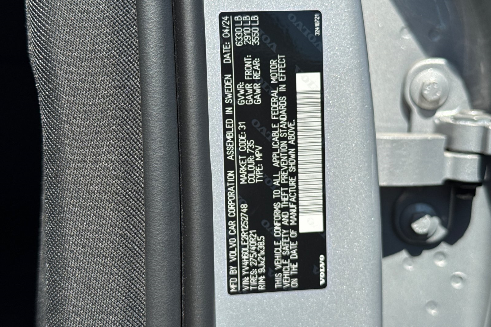 2024 Volvo XC90 Recharge T8 Plus photo 36