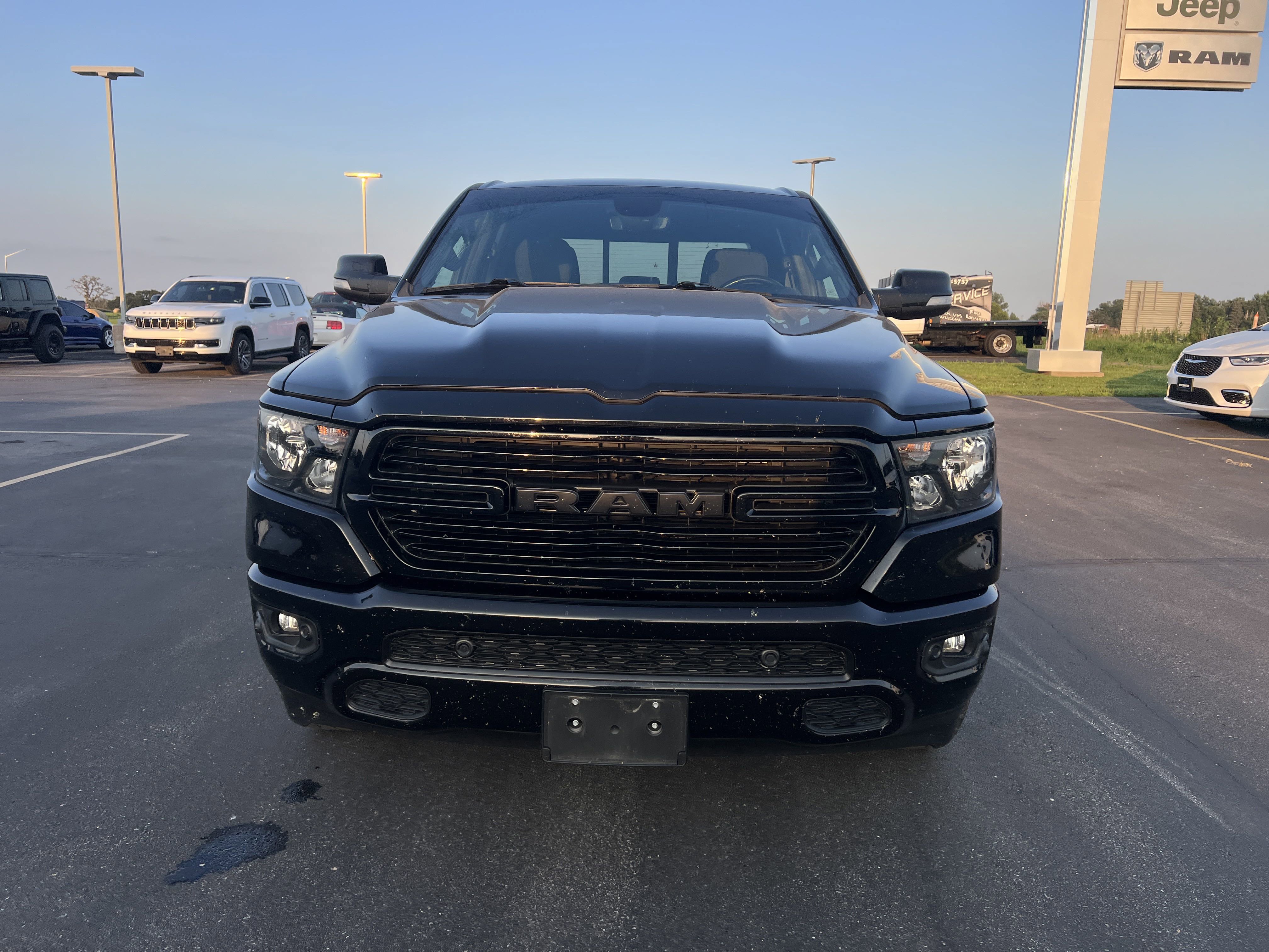 Used 2019 RAM Ram 1500 Pickup Big Horn/Lone Star with VIN 1C6SRFFT9KN794416 for sale in Saint Charles, Minnesota