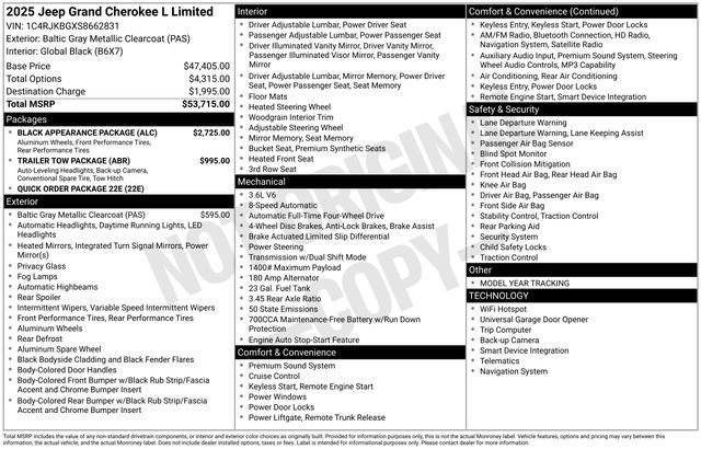 2025 Jeep Grand Cherokee L Limited's photo