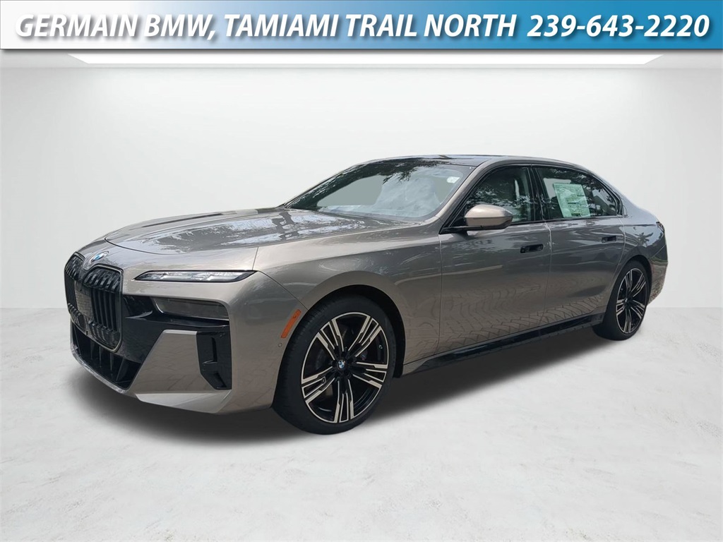 New 2025 Oxide Grey Metallic BMW 760i xDrive image 1