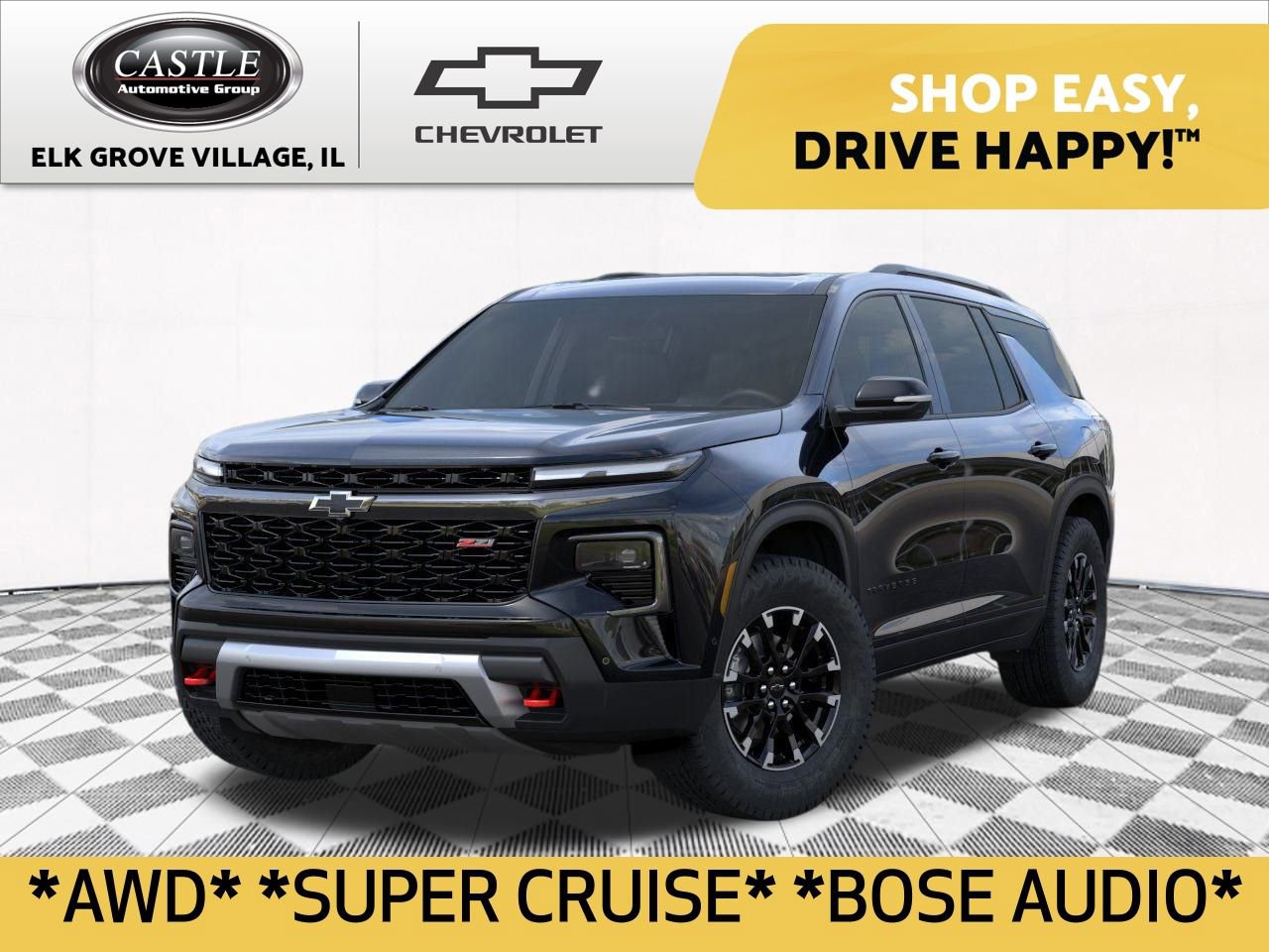 New 2025 Mosaic Black Metallic Chevrolet Z71 image 1